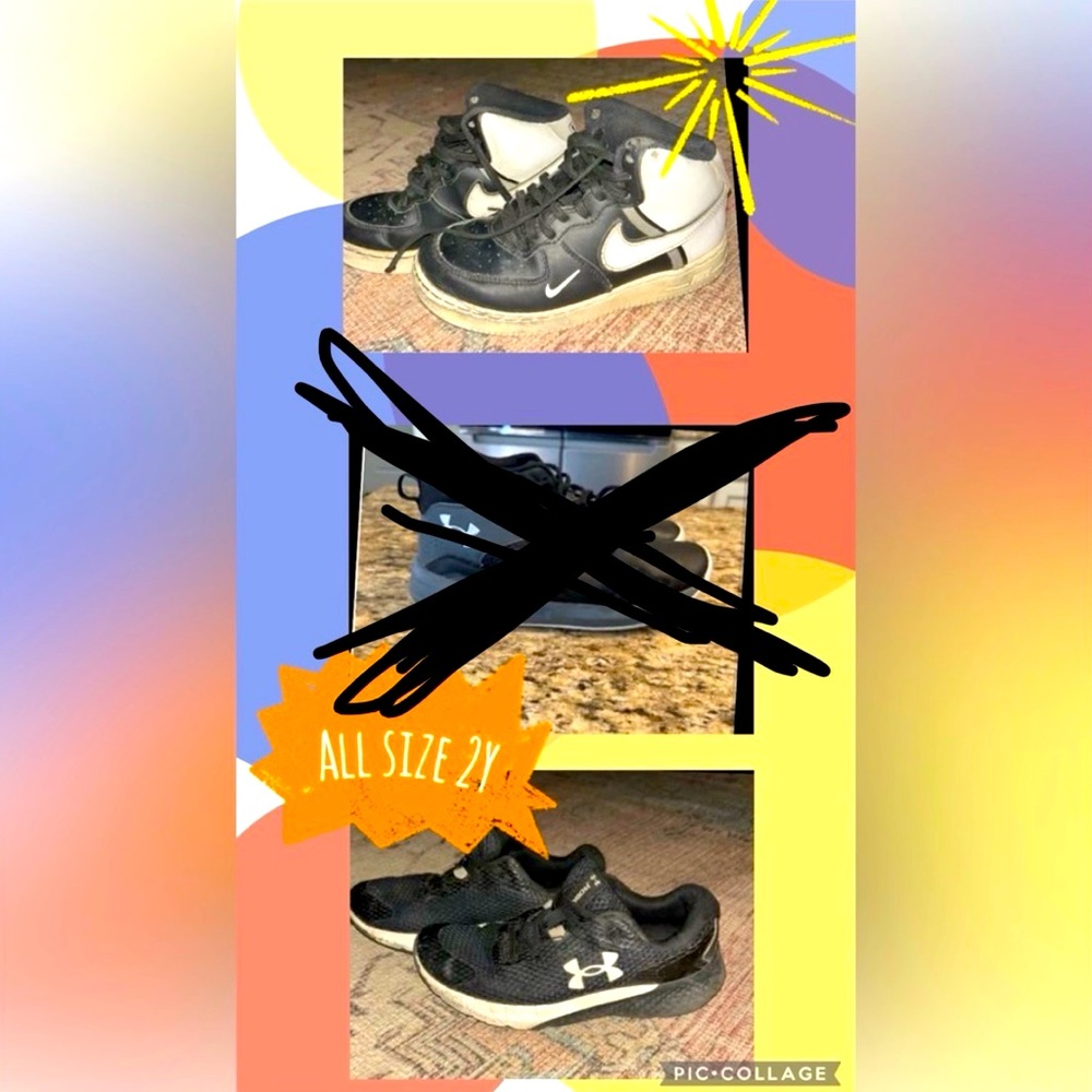 ‼️SOLD 👟Boys' Sneakers Size 2Y